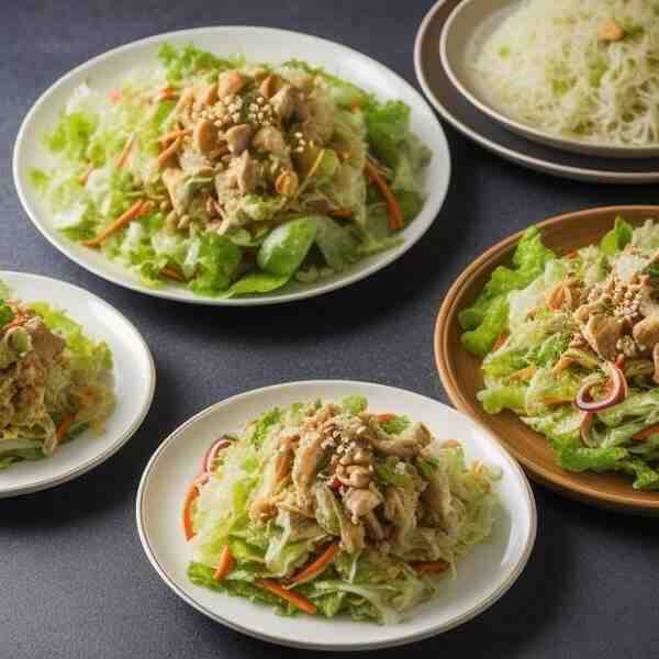 Салат из курицы и пекинской капусты